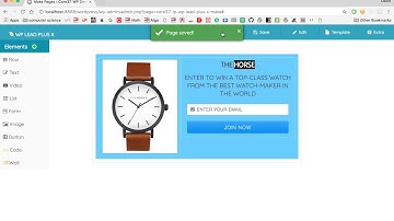 How To Create Squeeze Pages, Popups With Background Video