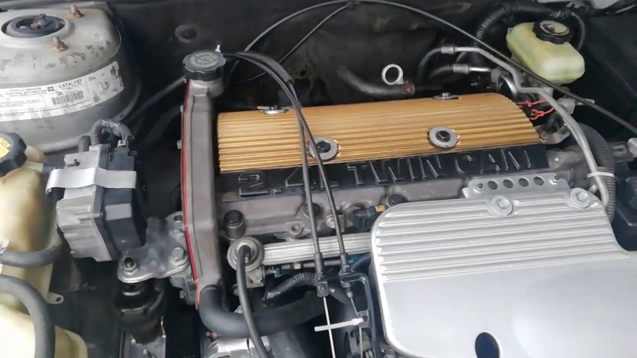 Pontiac Grand am Motor 2.4L reconstruido - YouTube