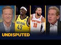 Knicks defeat pacers in controversial game 1 behind jalen brunsons 43 points  nba  undisputed