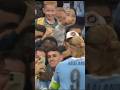 Phil Foden takes a selfie with a fan after scoring against Borussia Dortmund #haaland #foden #ucl