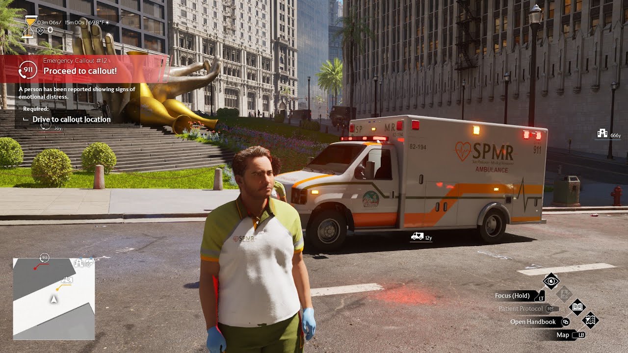 Ambulance Life: A Paramedic Simulator I Ep .6 - MAJOR PANIC ATTACK!!!