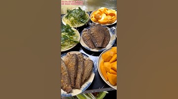 Bữa Cơm Cá Khô Canh Bông Bí Nấu Mọc #shorts #monanviet #food #mộtthoángquêhương