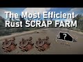 Rust | The Most Efficient SCRAP/HEMP FARM