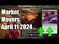 Mtg market movers  april 11th 2024  watch for these cards spiking savai triome  make an example