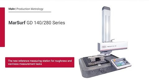 EN MarSurf  GD 280  FI  roughness and waviness measurement tasks  short
