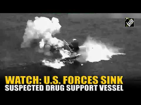 U.S. Forces Intercept Floating Refuelling Station Linked to Drug Trafficking in Eastern Pacific