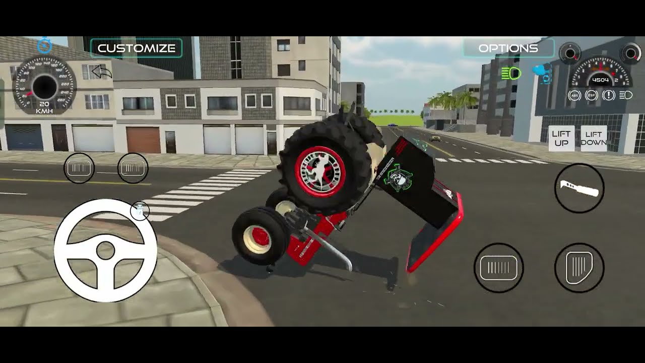 Nishu Deshwal Acxidents 😱 🥺 | nishu deshwal Swaraj 855 tractor game ...