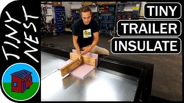 Insulate a Tiny House floor from the Trailer
