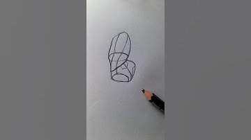 How to Draw Dynamic Body Structure | Easy Tutorial 🎨 #foryou #art #shorts #howtodraw #easydrawing