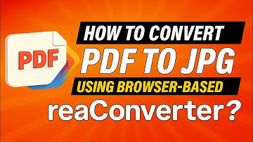 How to Convert PDF to JPG Using Browser-Based Online Converter?