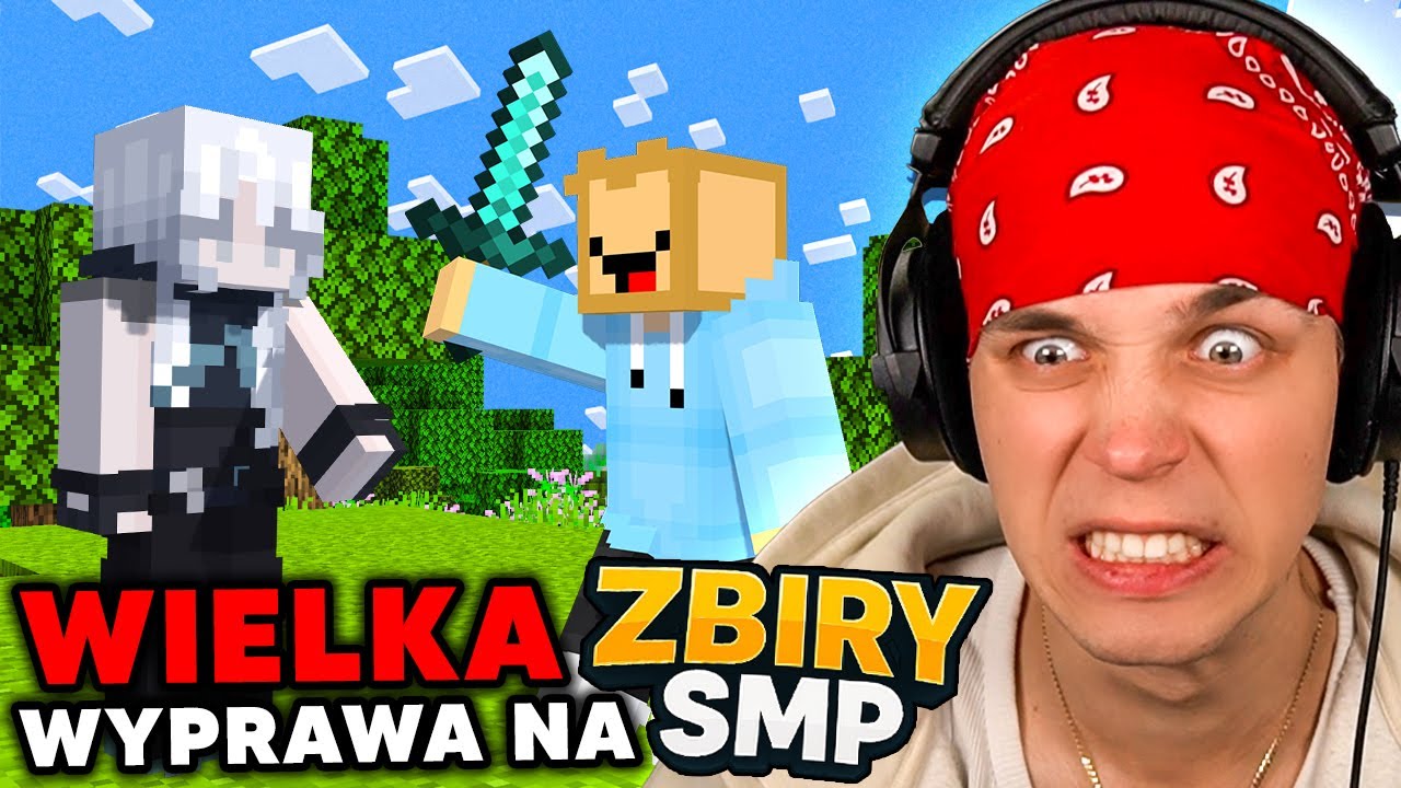 Wielka WYPRAWA na serwerze z widzami! | ZBIRY SMP [DZIEŃ 2]