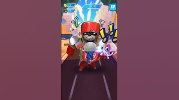 Talking Tom Hero Dash 3D android gameplay || 🐹~ Game_runway #shorts 3Level #34