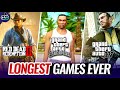 10 Games Which Will Take Your 100s Of Hours For 100% Completion [HINDI]