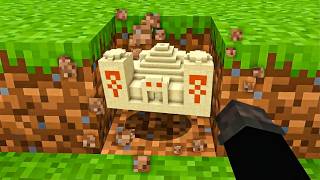 If You Mine Blocks, A Structure Spawns...