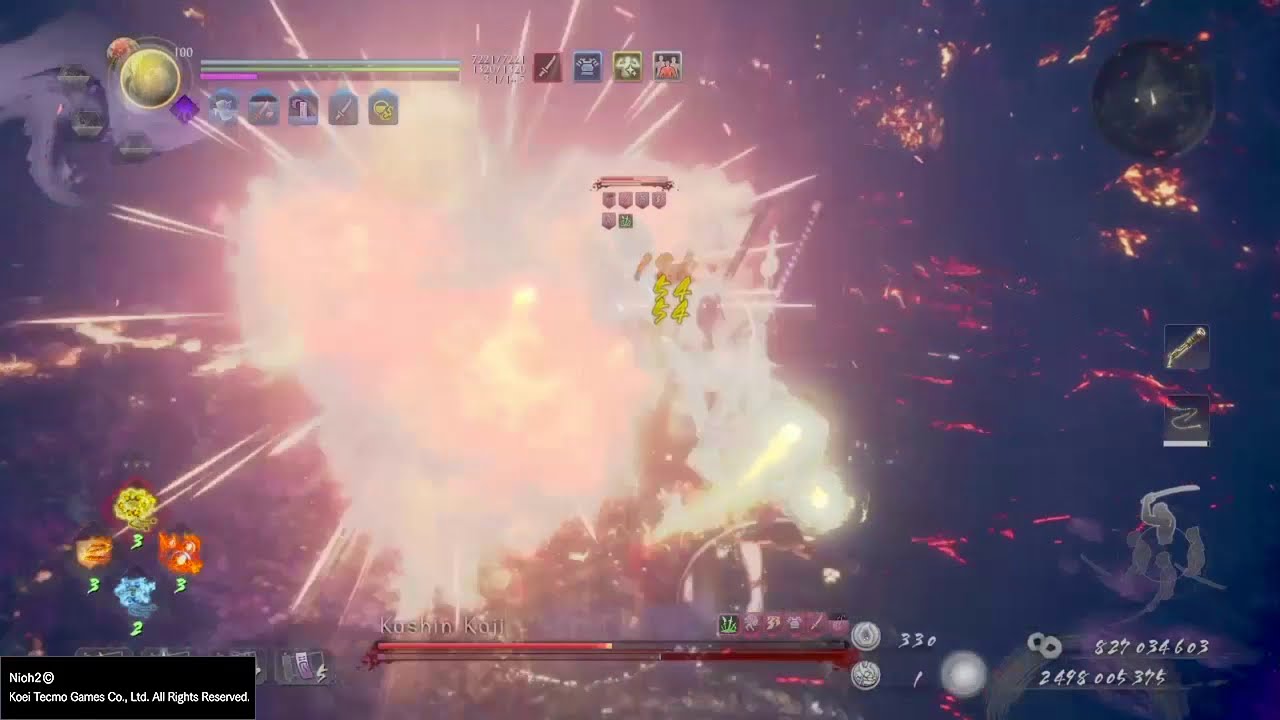 Nioh 2 - Depths of the underworld END GAME BUILD !?! Mage warrior ROCKS !!!