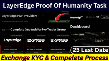 LayerEdge (POH) Proof Of Humanity Task Step By Step Guide | LayerEdge Airdrop New Update #layeredge