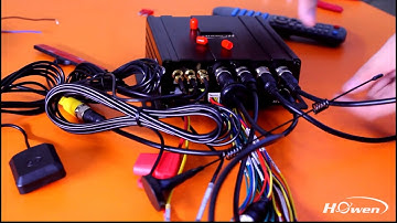 Howen 4CH AHD SD Mobile DVR Unboxing
