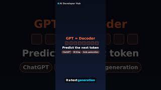 GPT vs BERT vs LLaMA: What’s the Difference? - #aiengineering #gpt #bert #llama #aideveloperhub