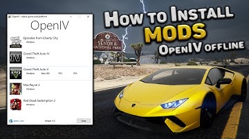 How to install OpenIV Offline! How to install Add-On mods in GTA 5! How to install OIV mods in GTA V
