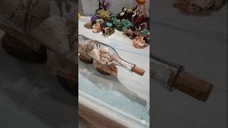 Sea in Bottle - Follow me to learn How to cut a bottle #ocean #sea #recycle #shell #riciclocreativo