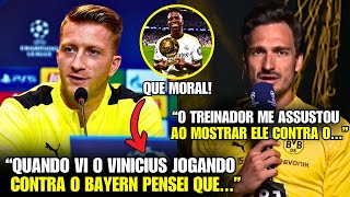 🚨 NOSSA! Olha o que os JOGADORES DO BORUSSIA FALARAM DO VINI JR HOJE ANTES DA FINAL!