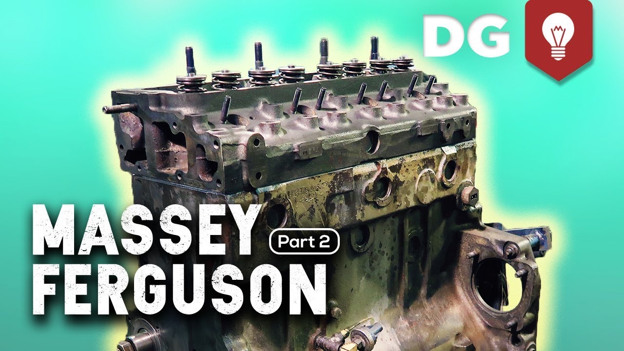 3 9 Perkins 4 Cyl Dry Sleeve Engine Rebuild Massey Ferguson 270 Ep2 Youtube