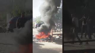 Palestinians Protest After 2 Killed by Israeli Forces #shorts screenshot 3