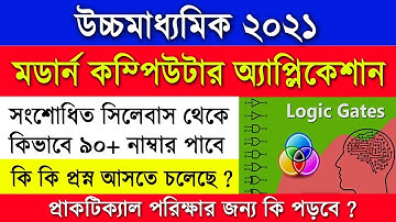 HS Computer Application Suggestion 2021 | সংশোধিত সিলেবাস ও গুরুত্বপূর্ণ প্রশ্ন | Practical Exam