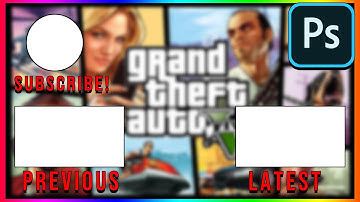 Photoshop 2020: YouTube End Screens Tutorial