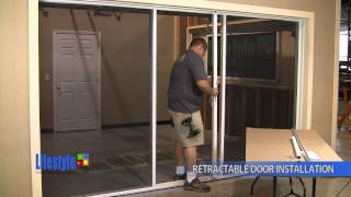 Retractable Screen Door Installation