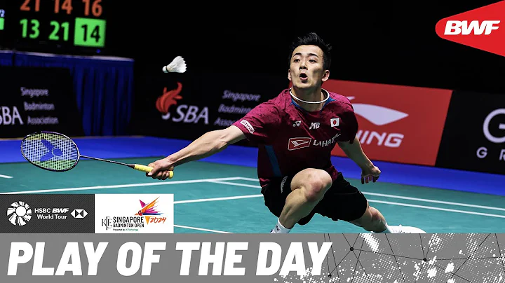 HSBC Play of the Day | Kenta Nishimoto and H.S. Prannoy leave it all on the court! - DayDayNews