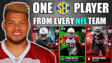 ONE SEC PLAYER FROM EVERY NFL TEAM! MADDEN 18 ULTIMATE TEAM SQUAD BUILDER