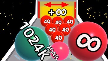 New Update Level Up Ball Run 2048 in Infinity Mod Gameplay Walkthrough Mobile part 9