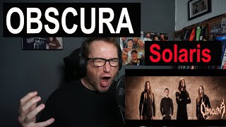 This song will blow you AWAY! OBSCURA - "Solaris" (OFFICIAL MUSIC VIDEO) | First Reaction