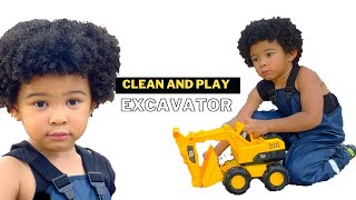 EXCAVATOR | Cleaning and Playing