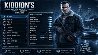 [NEW] GTA 5 Mod Menu PC 2026 / Free Kiddions Cheat, Money Hack &amp; Online Mods (WORKING)