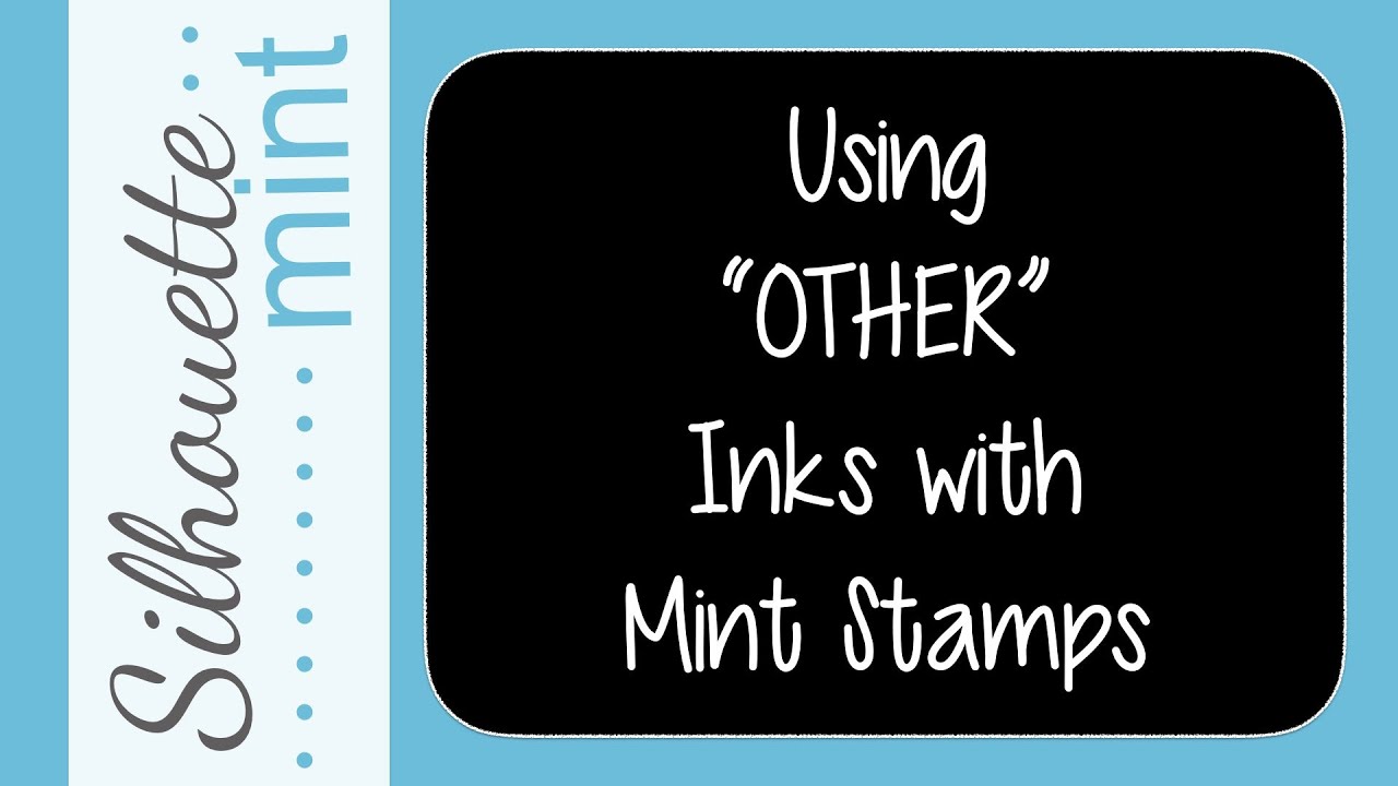 Can You Use Silhouette Mint Stamps with a Stamp Platform / Press? (Video)