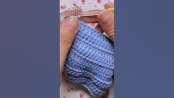 Hướng dẫn cách móc len thẳng hàng #diy #moclen #handmade #huongdan #xuhuong