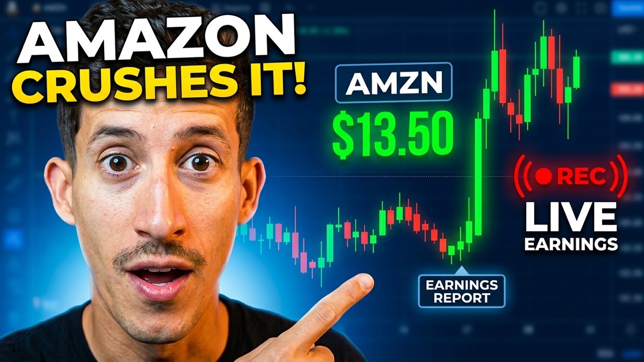 LIVE NOW: AMAZON REPORTS EARNINGS 2026