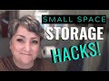 How to Handle SMALL SPACE STORAGE Like a BOSS! Full-Time RV, Van or Tiny House Storage Hacks.