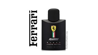 Ferrari - scuderia black limited edition 2014 fragrance