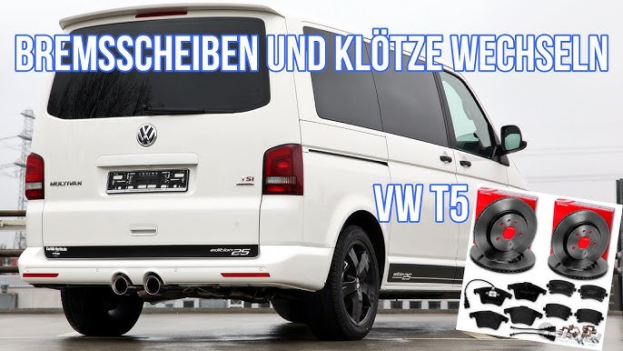 ZIMMERMANN BREMSSCHEIBEN + BELÄGE VORNE + HINTEN VW T5 BUS