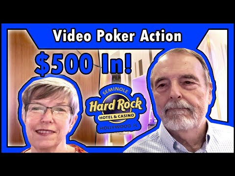 Dropping $500 on Video Poker Action! 3 of a Kind TWO Times • The Jackpot Gents