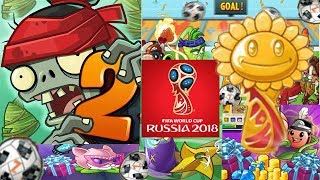 ¡Nueva actualización World Cup Rusia 2018|Cómo actualizar Plantas vs Zombis 2 versión china 2.2.9