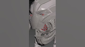 Ultron progress #3danimation #3d #ultron #marvel #avengers #3dmodeling