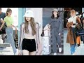 Blackpink lisa airport fashion styles 2021  withs       2021   