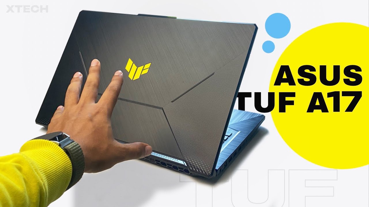 Unboxing the ASUS TUF Gaming A17 (2023) 