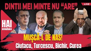 Mușcă-l de nas! Ciutacu, Turcescu, Bichir și Curea