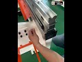 Hydraulic press brake machine parts (DIE, DIE FOUNDATION ,MECHANICAL CROWNING )