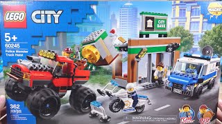 Pure build 🔊 LEGO City Police Monster Truck Heist 60245